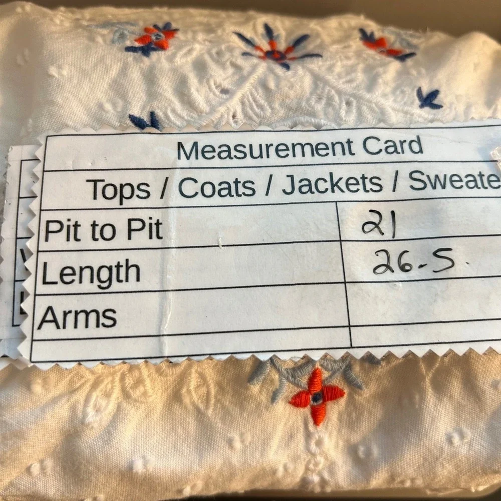Old Navy Peasant Top White 2X‎